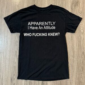 FUNNY HUMOR GRAPHIC TEE - UNISEX SMALL